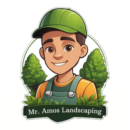 Cropped logo of Mr Amos Landscaping, the lawn care and home services business in Louisville, Kentucky